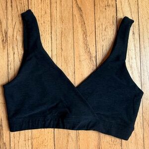 Beyond Yoga Criss Crossover Spacedye Soft Bralette– Size M